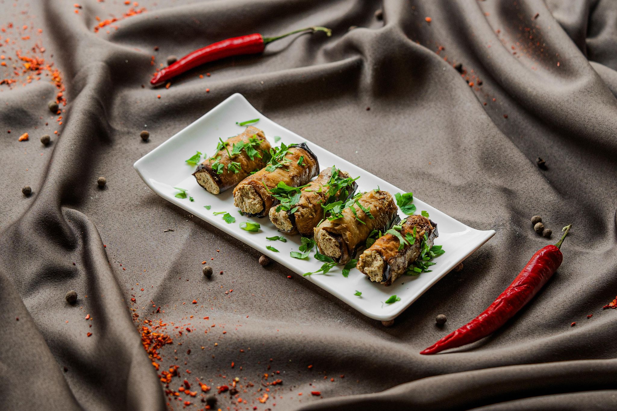 Involtini di melanzane